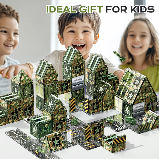 Magnetic Tiles Building Toys for Kids