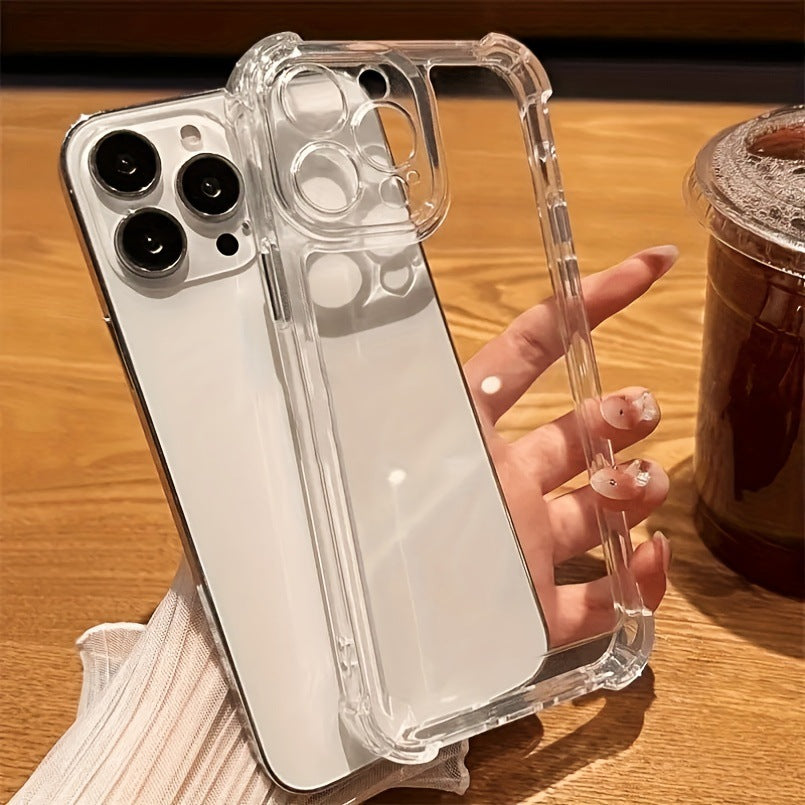 Silicone Anti-Fall Phone Case with Airbag Corners