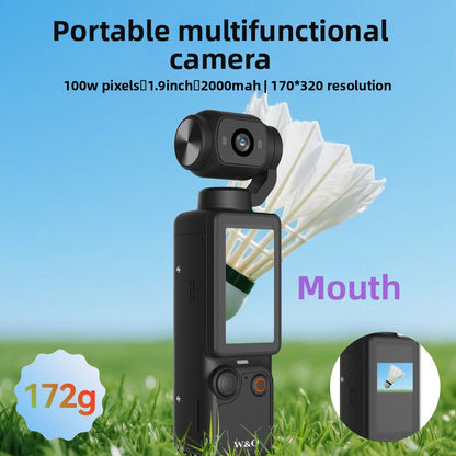 Pocket HD Handheld Video Camera with Anti-Shake