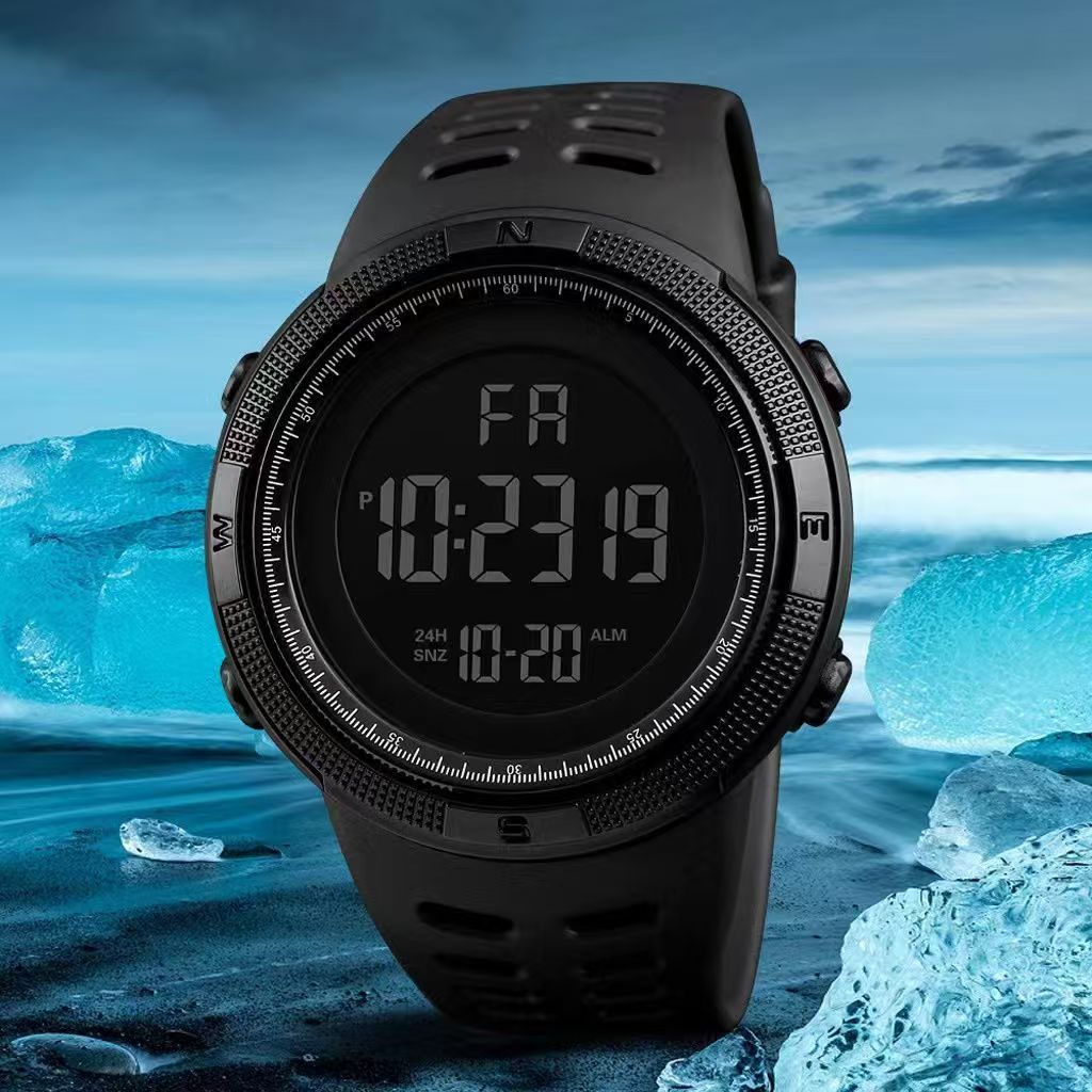 Multifunctional Cool Light Men's Electronic Watch