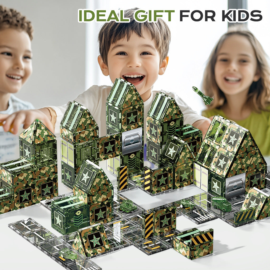 Magnetic Tiles Building Toys for Kids