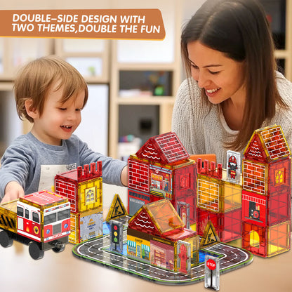 Magnetic Tiles Building Toys for Kids
