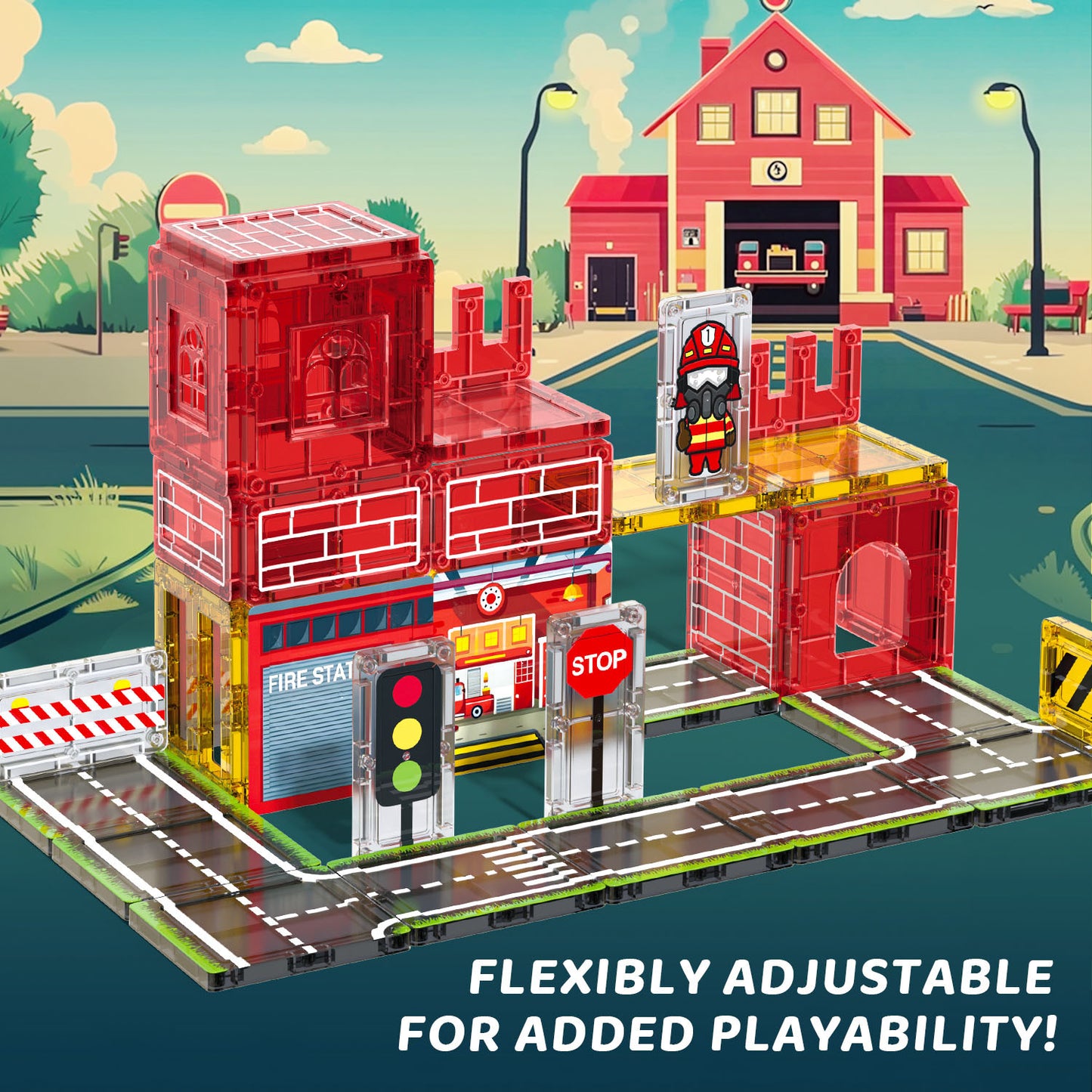 Magnetic Tiles Building Toys for Kids