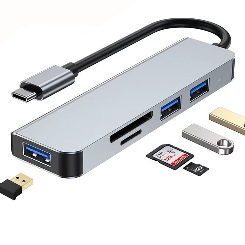 Multi-port USB 3.0 Hub with SD/TF Card Reader