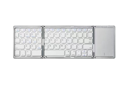 Three-fold Bluetooth Keyboard